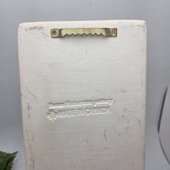 Purple Gerber Daisy Stoneware Clay Art Hand Painted Tile Susan Robertson Pottery - Picture 7 of 12